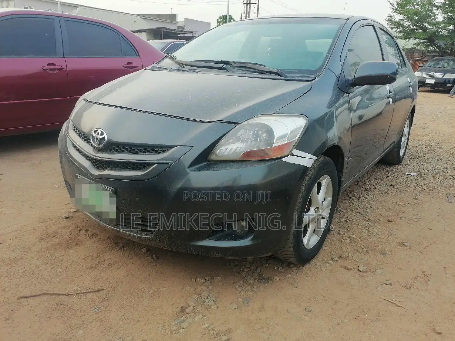 Toyota Yaris 2008 Gray