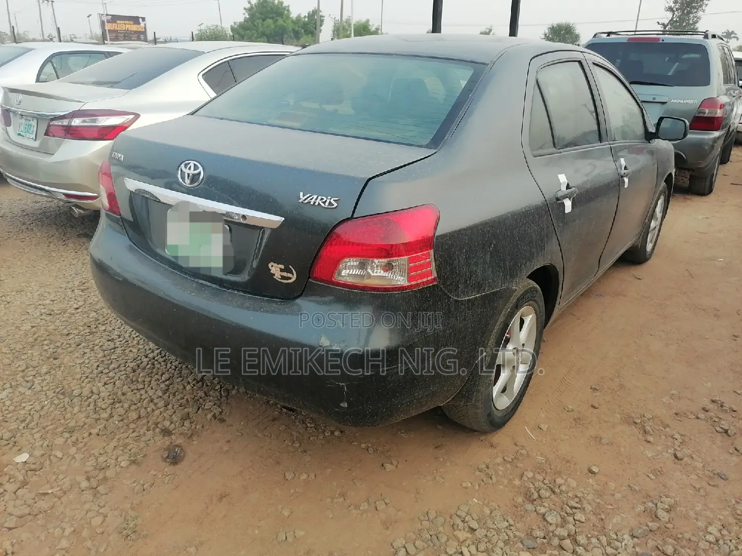 Toyota Yaris 2008 Gray