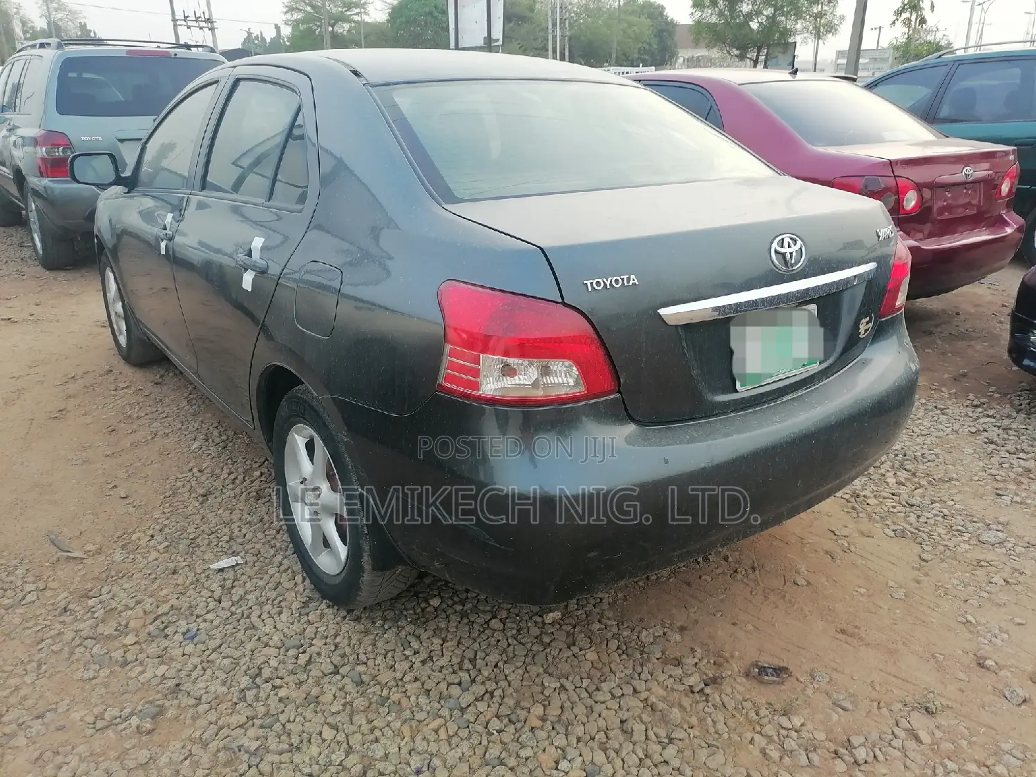 Toyota Yaris 2008 Gray