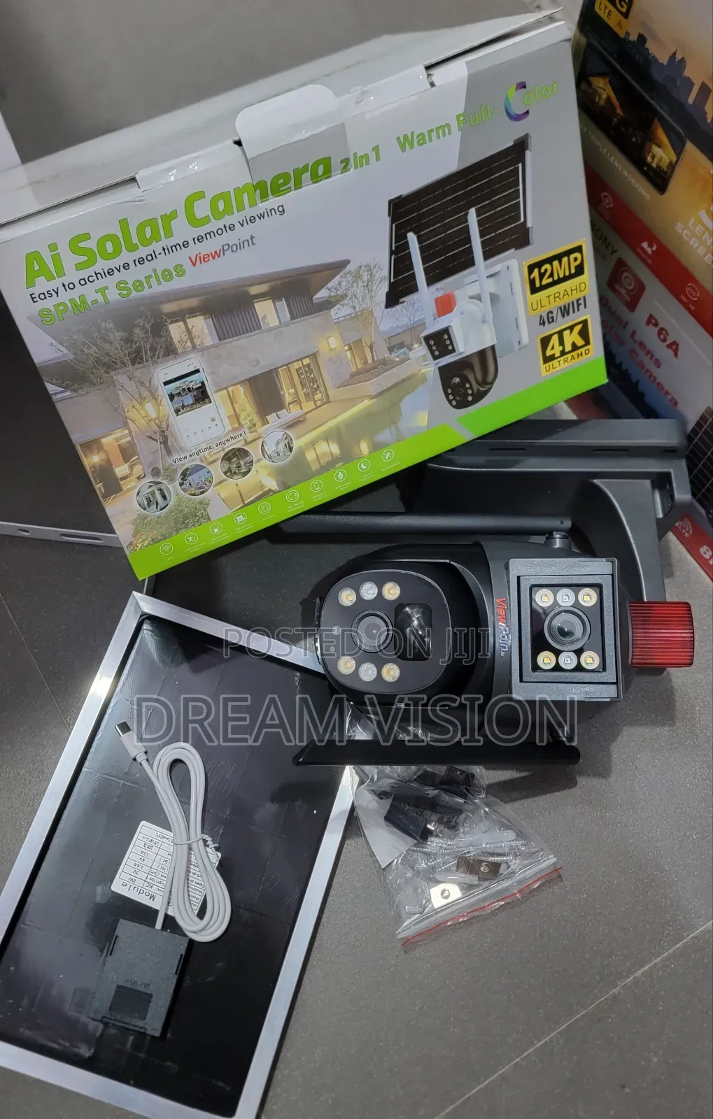Essecoud Solar Duel Lens Camera