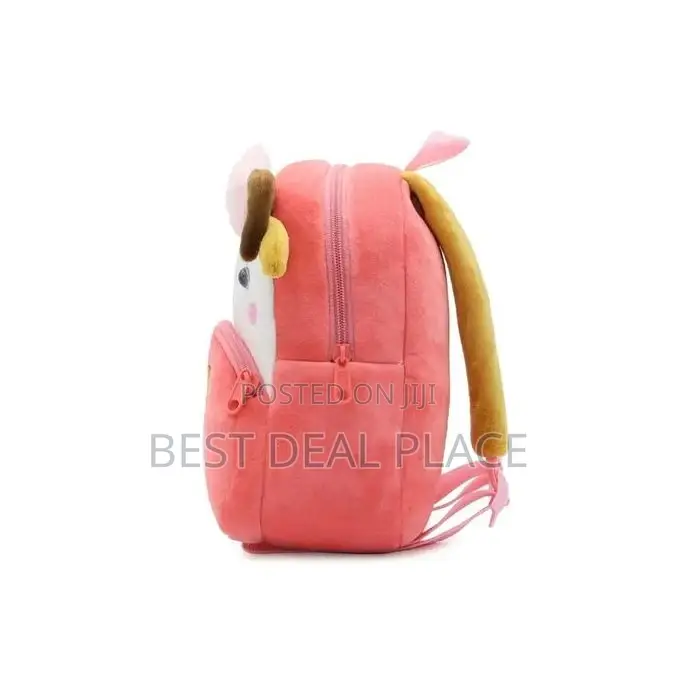 Cute 3d Animal Plush Children Backpack for 2 - 4 Years Only