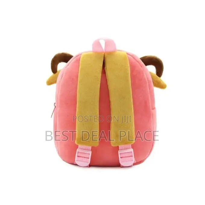 Cute 3d Animal Plush Children Backpack for 2 - 4 Years Only