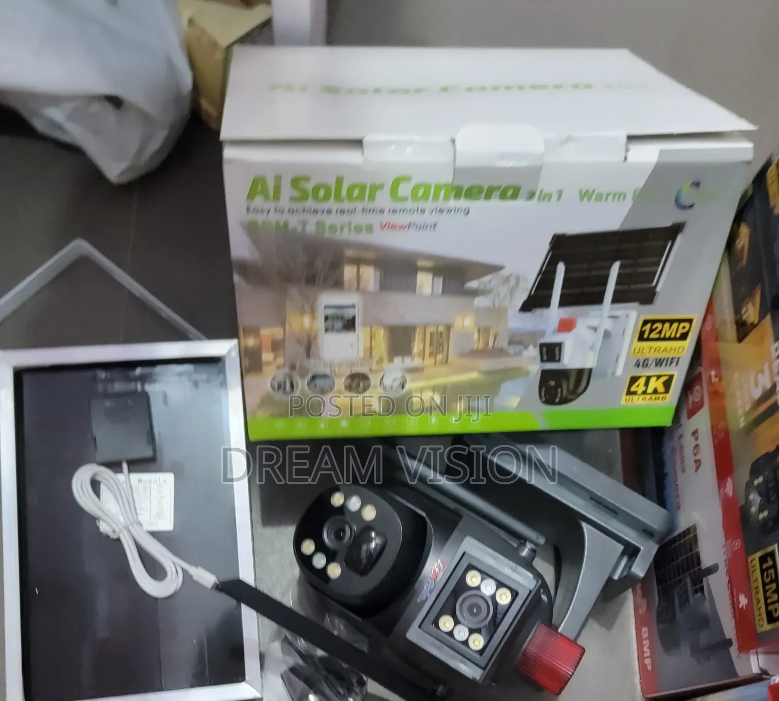 Intelligent Solar Smart Camera Essecoud