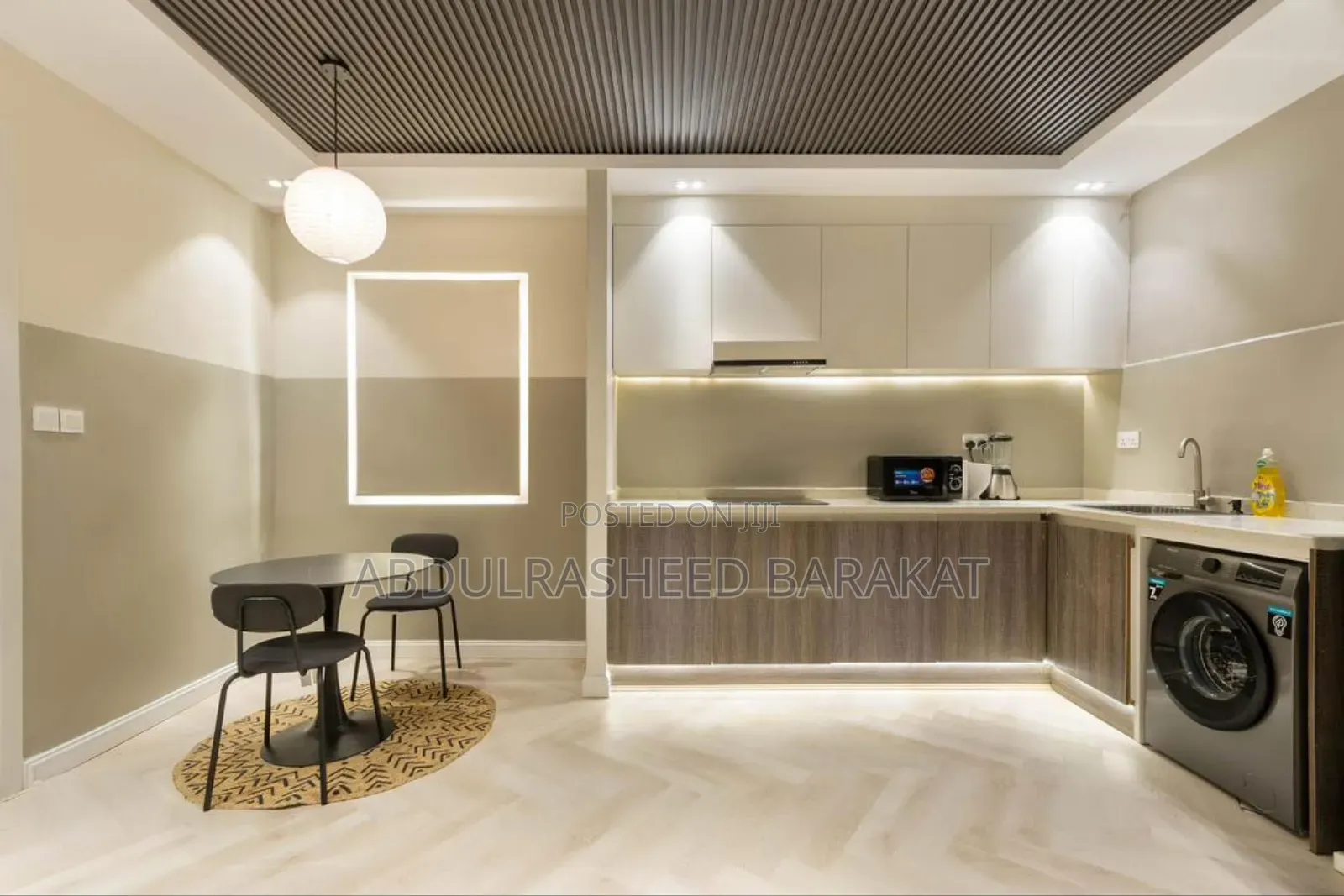 Luxury One Bedroom Apartment Balcony and Gym