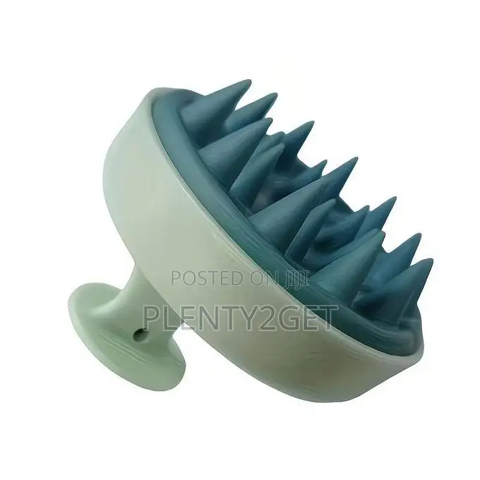 Silicone Hair Brush With Scalp Massage - Gentle Detangling Itch Reli