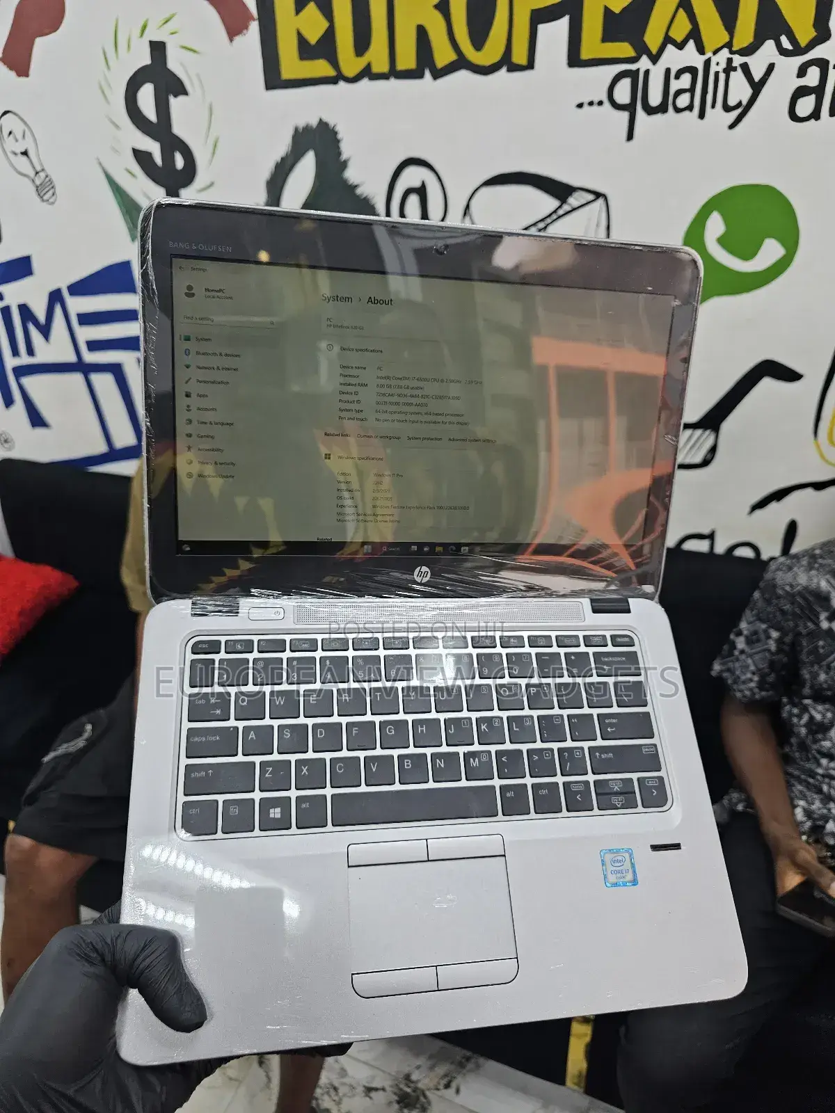 Laptop HP EliteBook 820 G3 8GB Intel Core i7 SSD 256GB