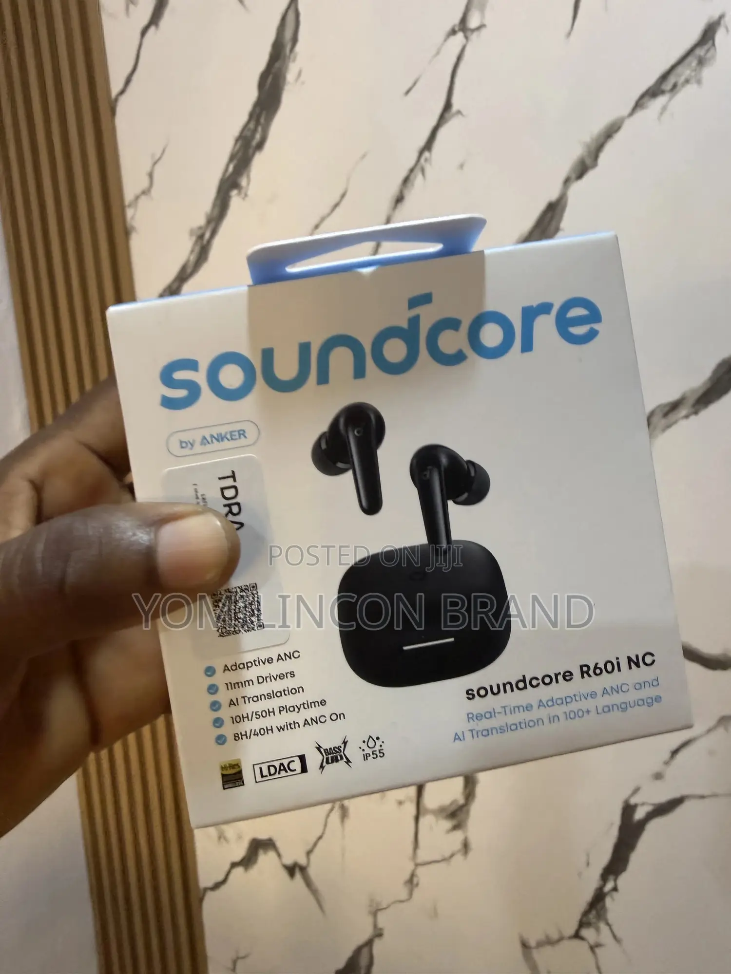 Anker Soundcore R60i Nc Active Noise Canceling Earbuds - Black