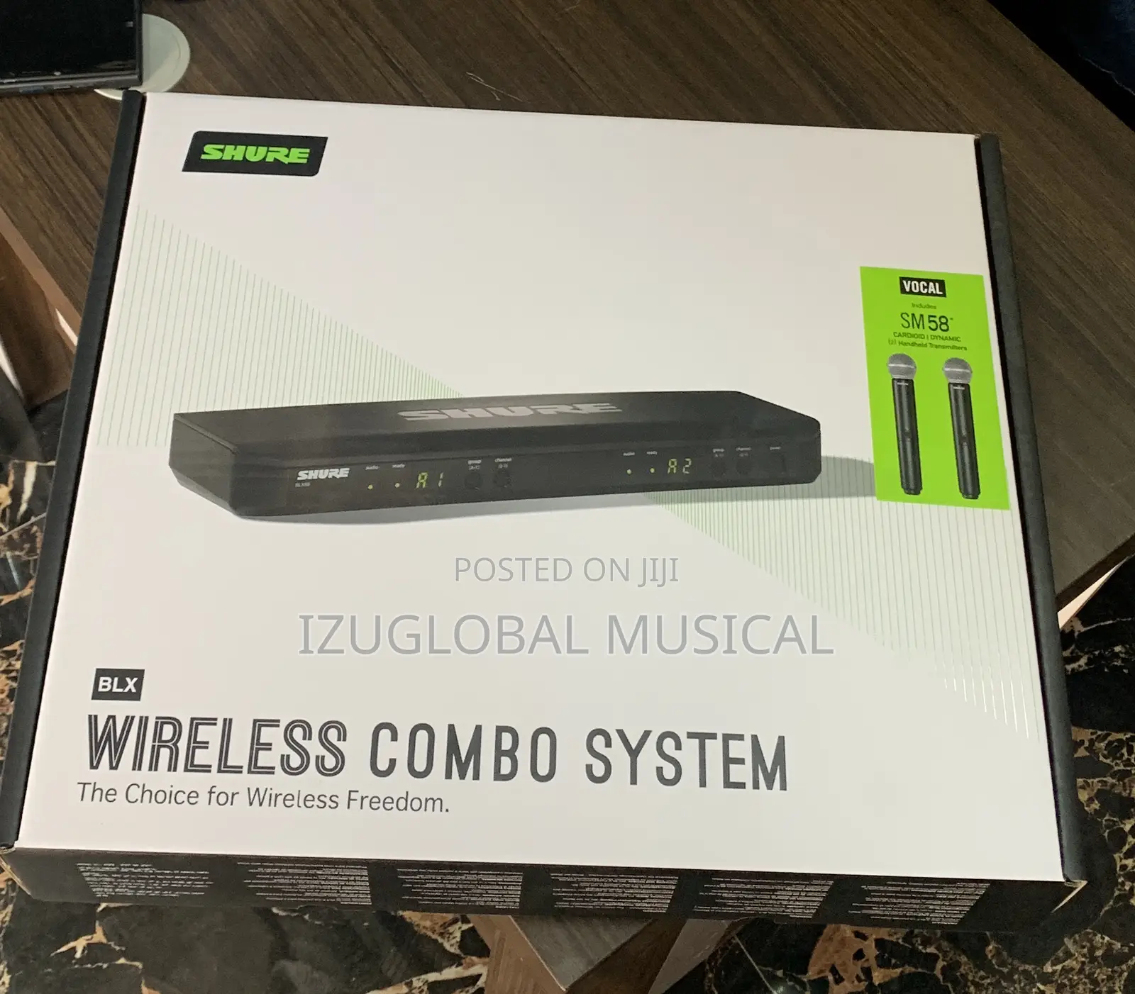 Shure Blx288sm58h11 Wireless Dual Microphone System