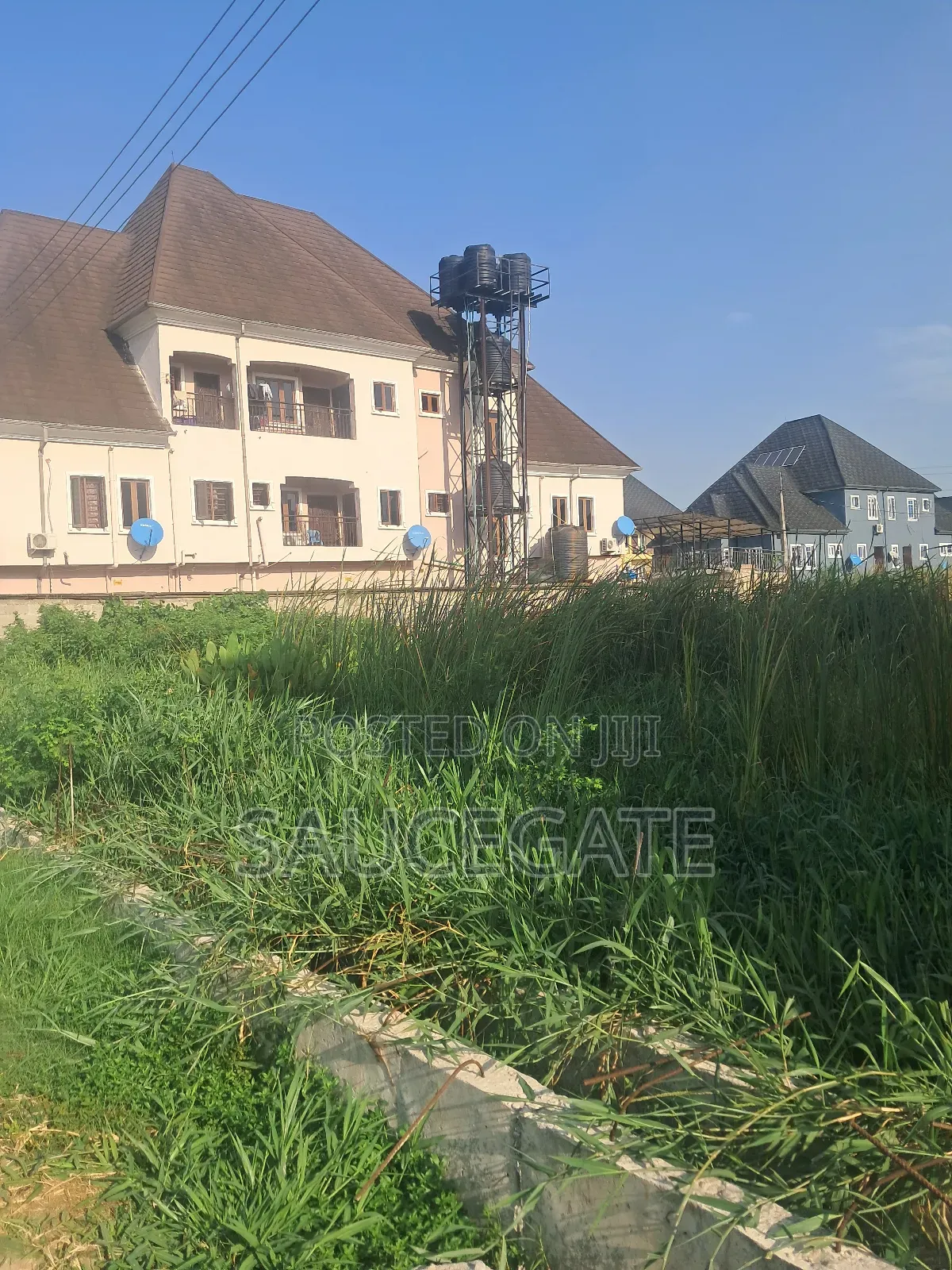 For Sale Fha Land Dry Estate Stone Water Abule Festac Extension 120m