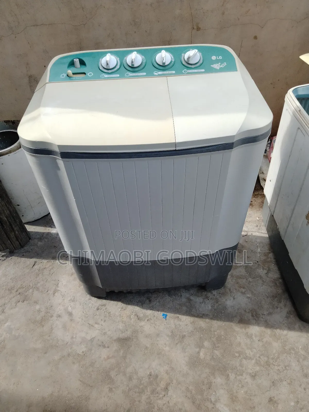 Lg 7kg Twin Top Washing Machine and Spin
