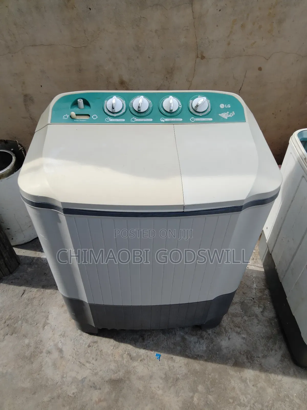 Lg 7kg Twin Top Washing Machine and Spin