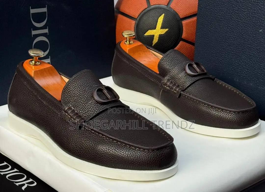 Dior White Sole Loafers Shoes