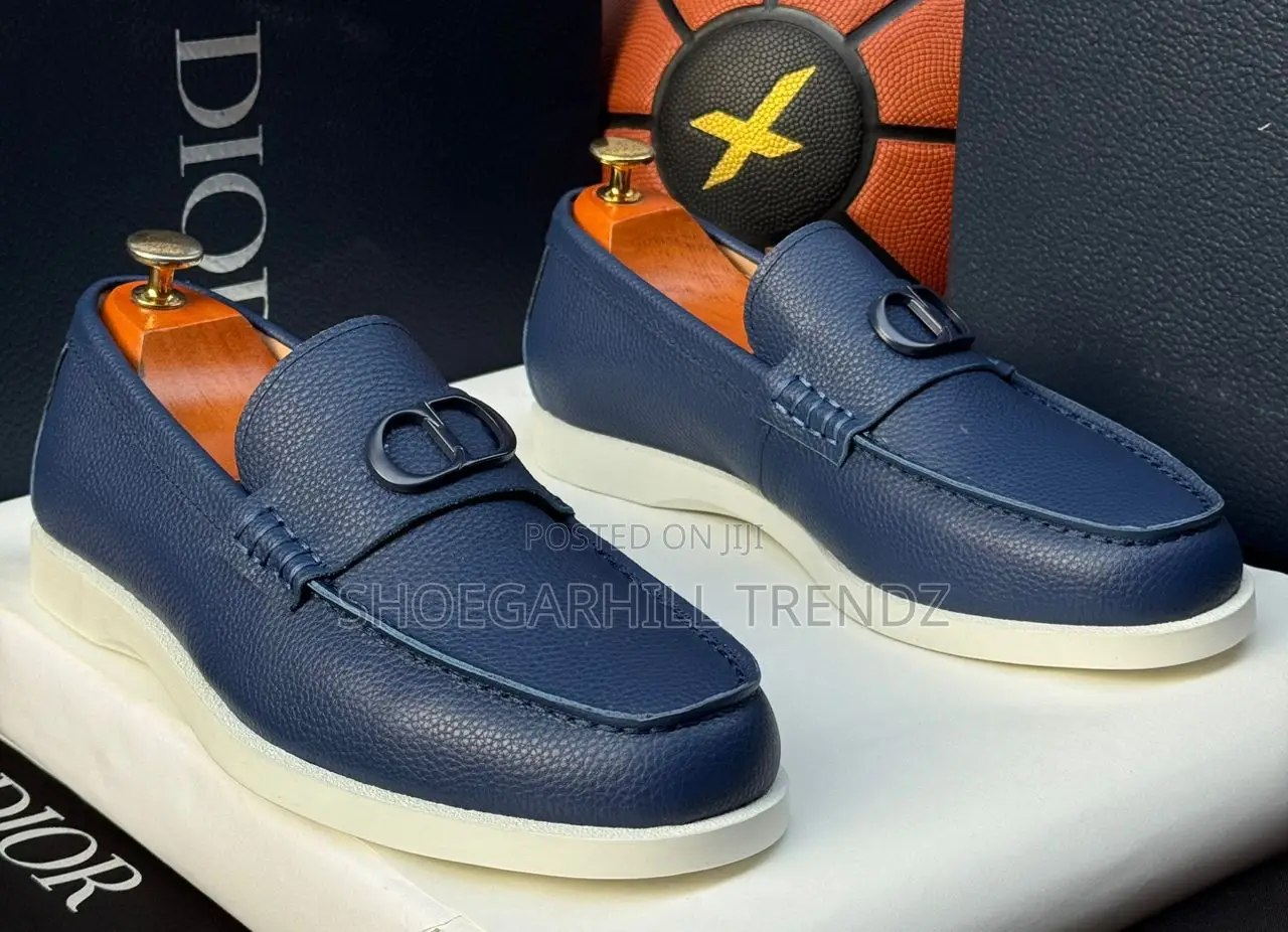 Dior White Sole Loafers Shoes