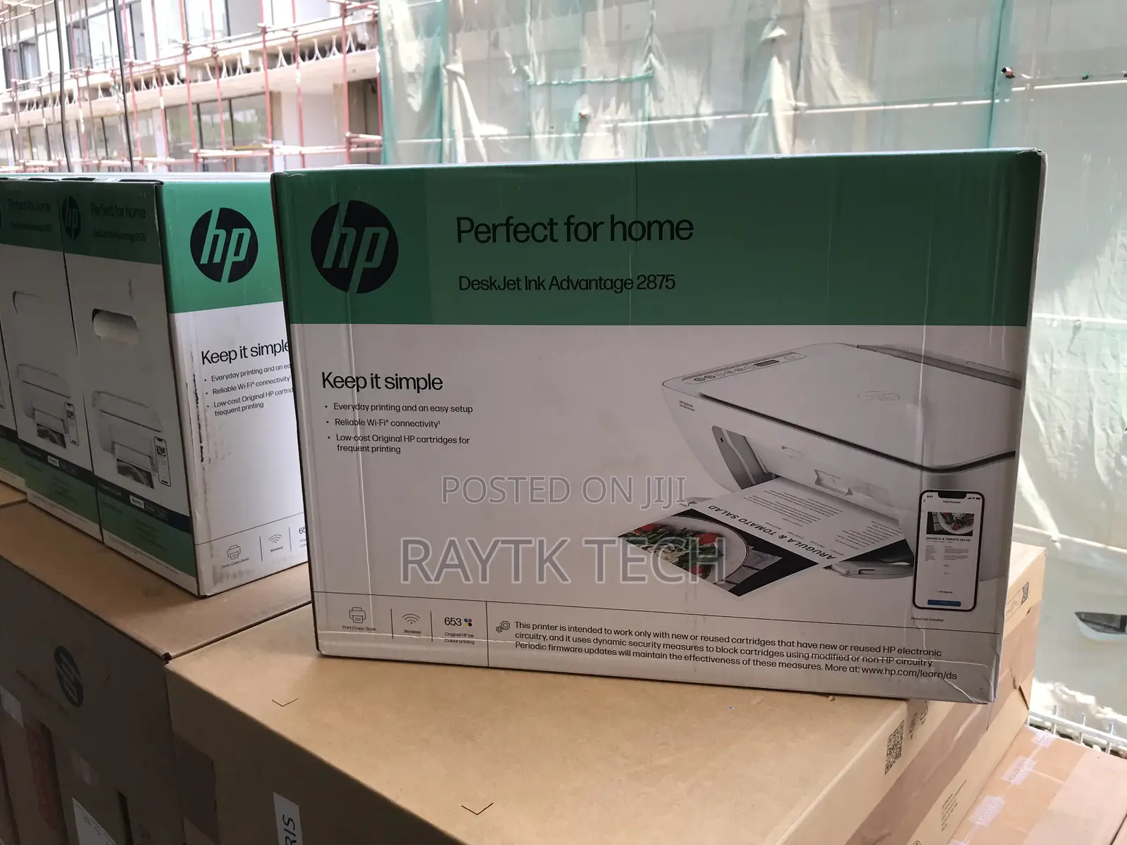 Hp Wireless Colored Printer ( Print , Scan , Copy)
