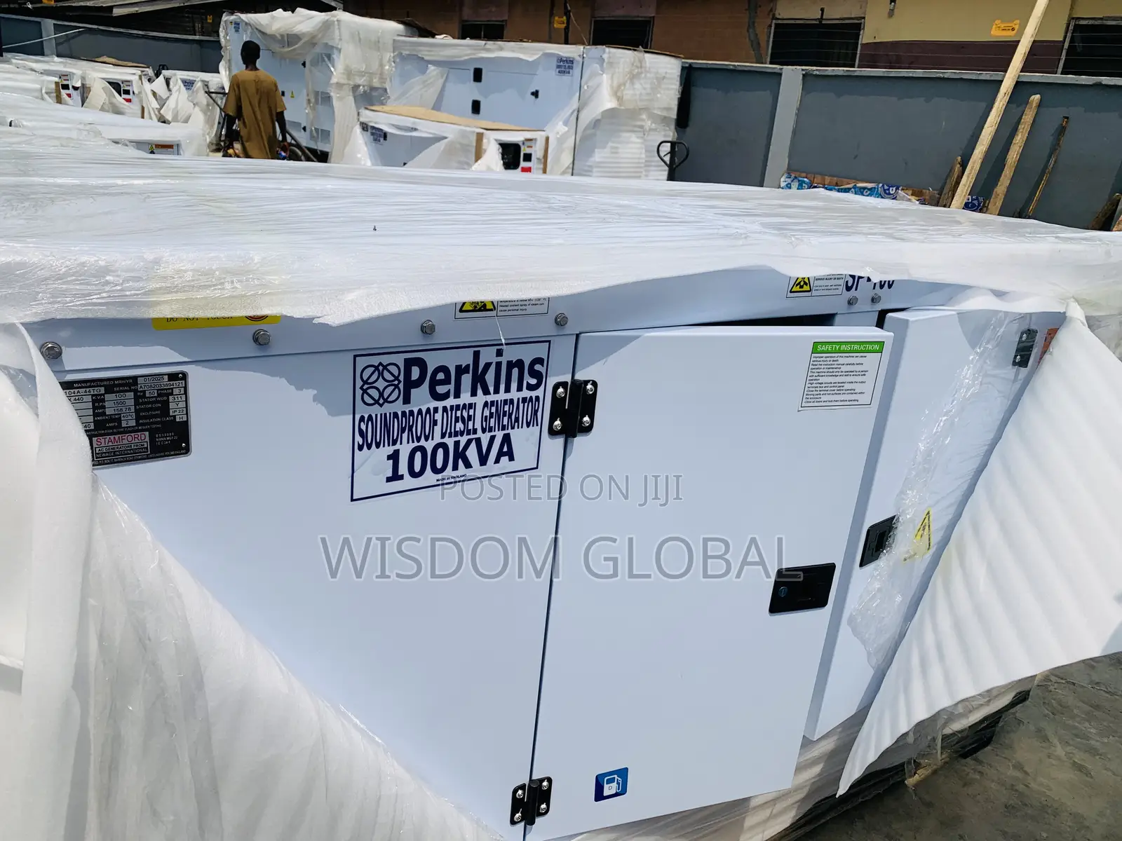 Original 100kva Perking Generator