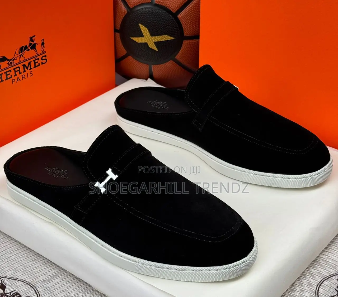 Hermes Men's Quality Half Shoe Loafers