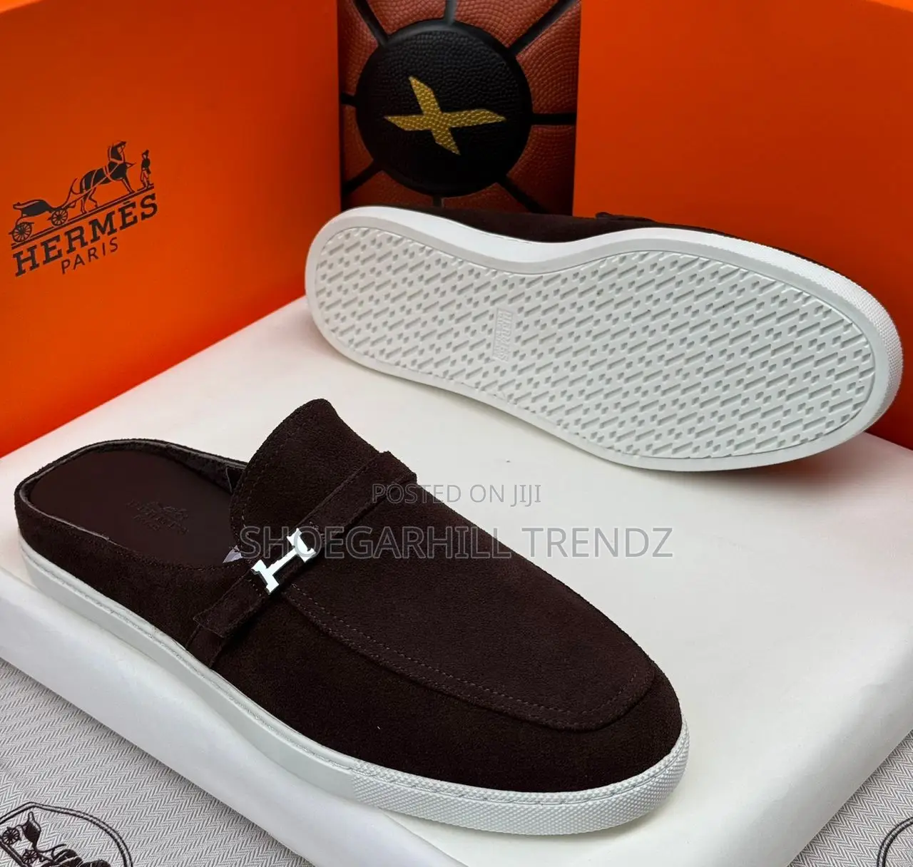 Hermes Men's Quality Half Shoe Loafers