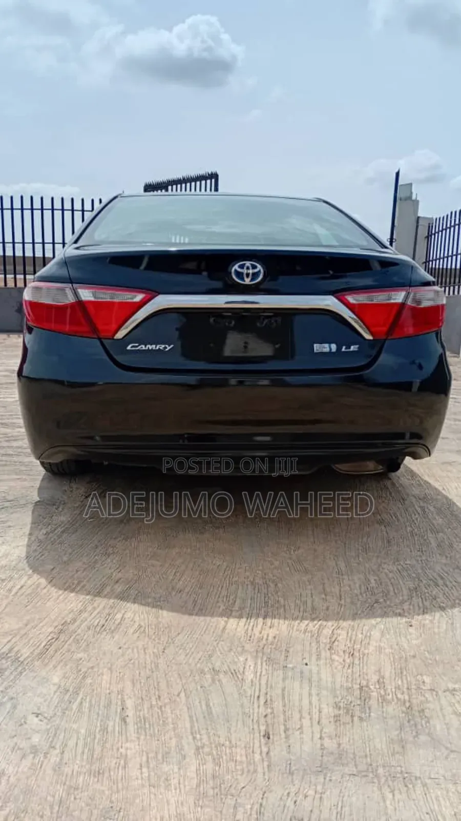 Toyota Camry SE 4dr Sedan (2.5L 4cyl 6A) 2015 Black
