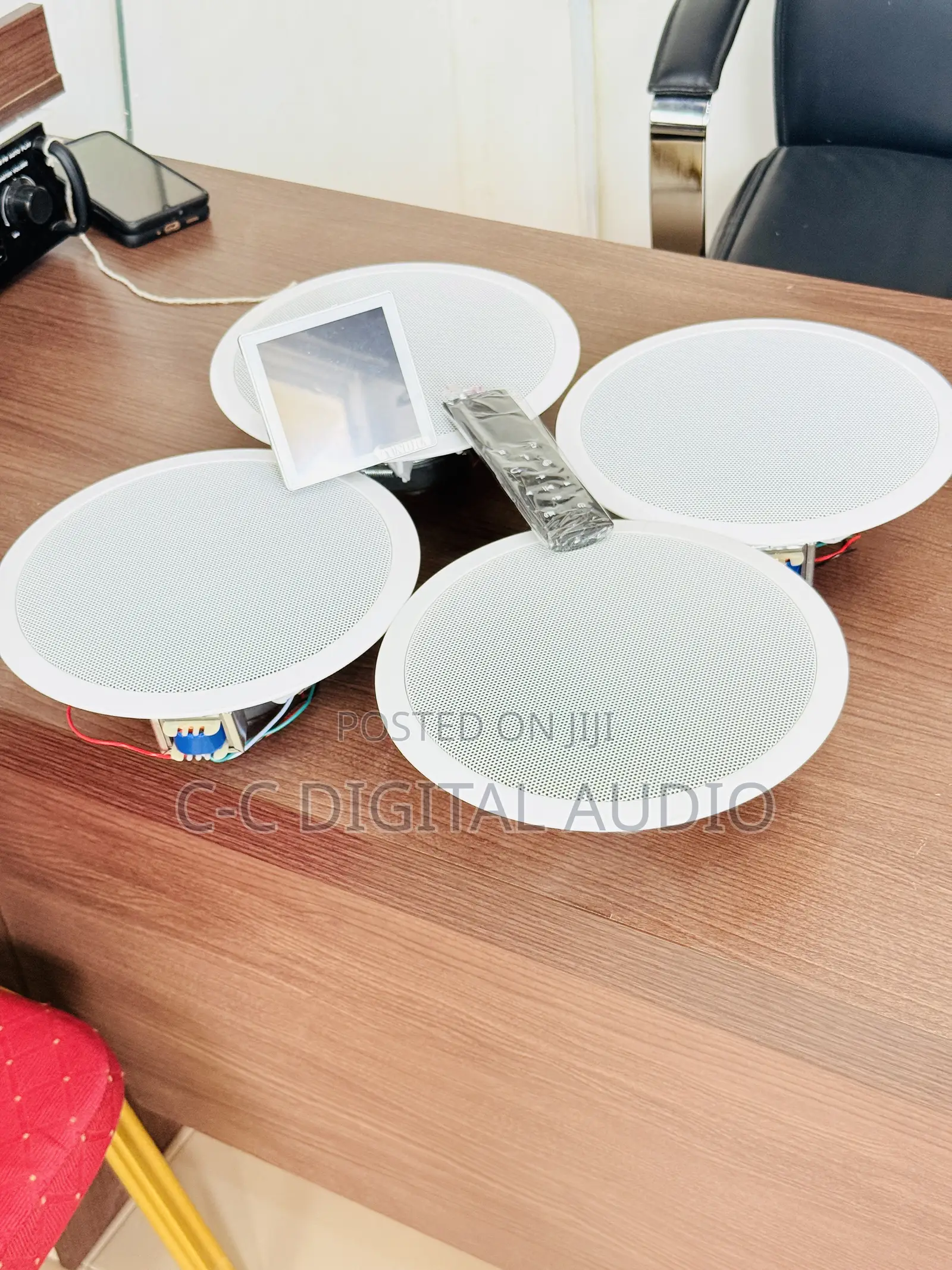 4 Ceiling Speakers and 4inches Inwall Smart Amplifier Setup