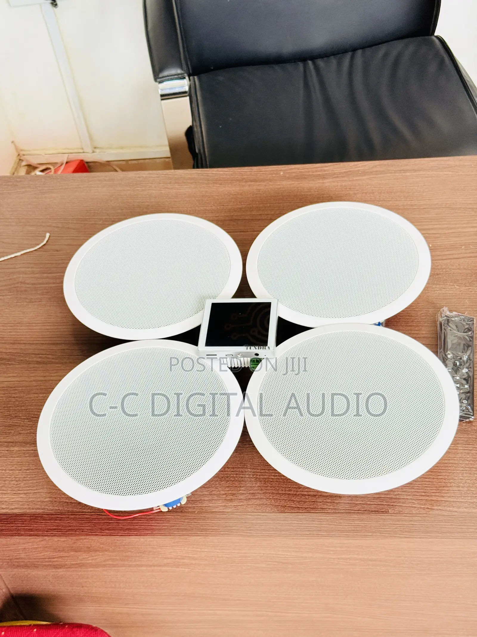 4 Ceiling Speakers and 4inches Inwall Smart Amplifier Setup