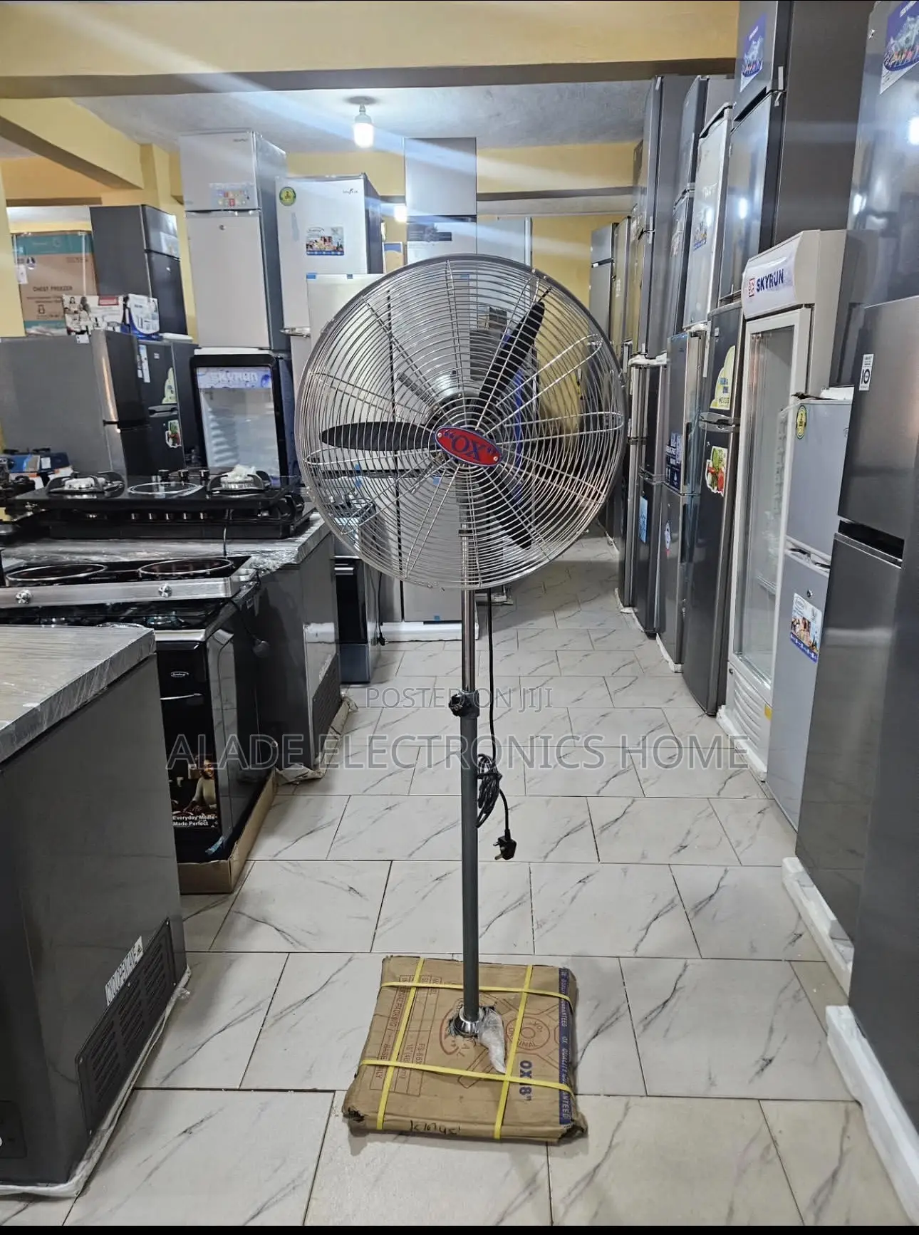 18” Industrial Ox Fan. 100% Copper Coil. 10yrs Warranty