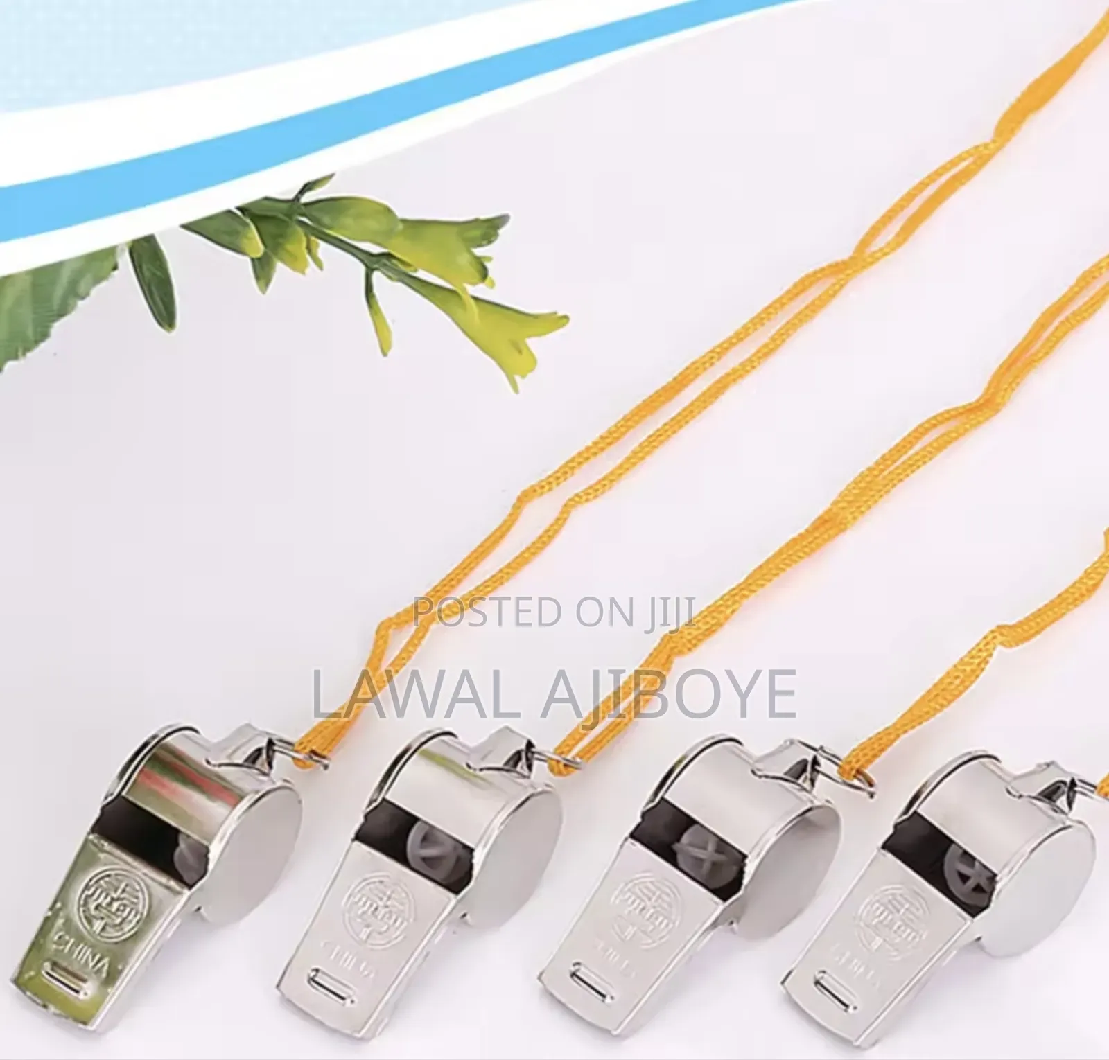 24pcs Referee Whistle Metal Noise Marker Cheering Props Party Favors