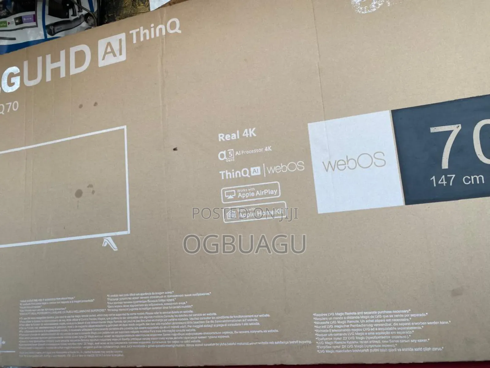 (Lg) 70 Inches Smart Tv View Ultra-Hd