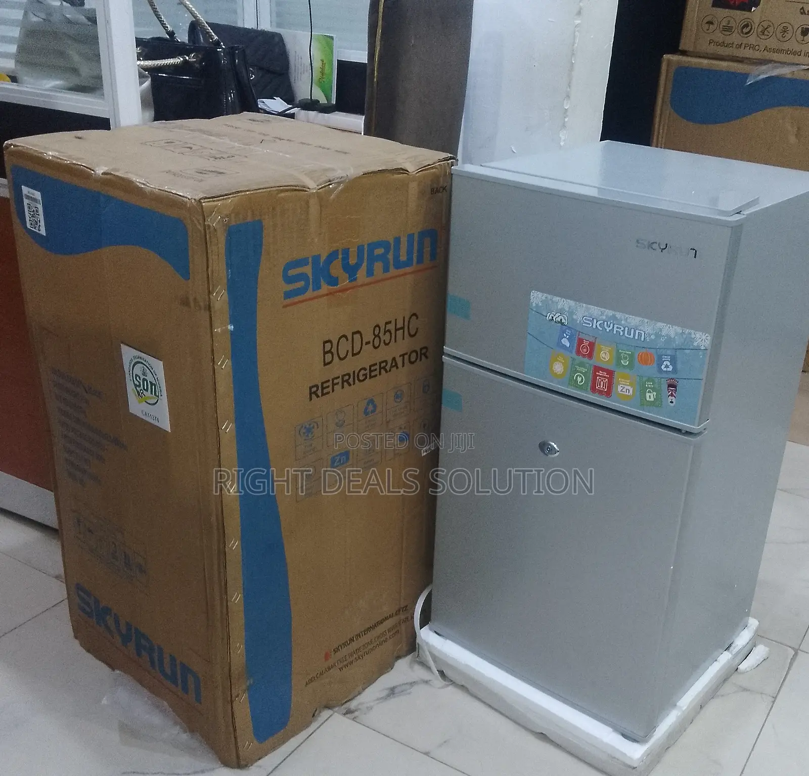 Skyrun Bcd85hc Refrigerator – Stylish Design With Optimal Storage