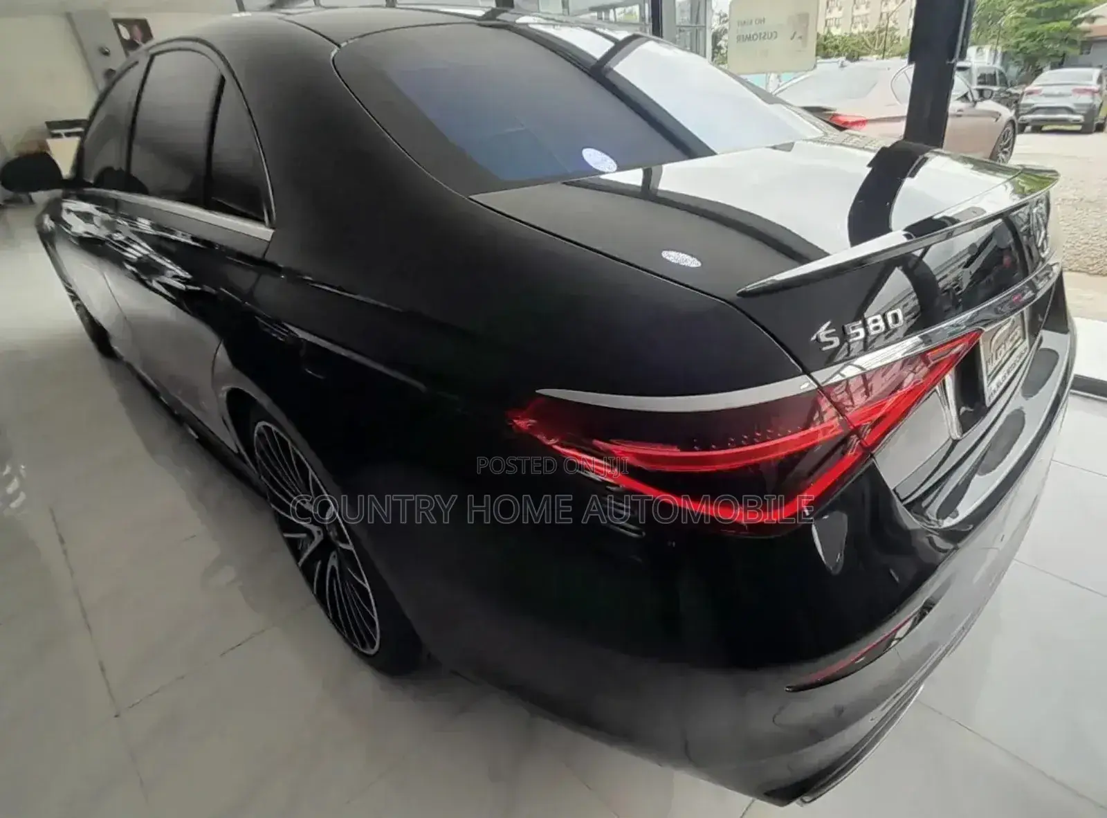 Mercedes-Benz S-Class S 580 4MATIC 2023 Black