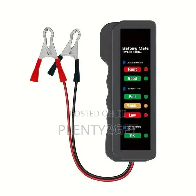Portable Mini Digital Car Battery Alternator Tester