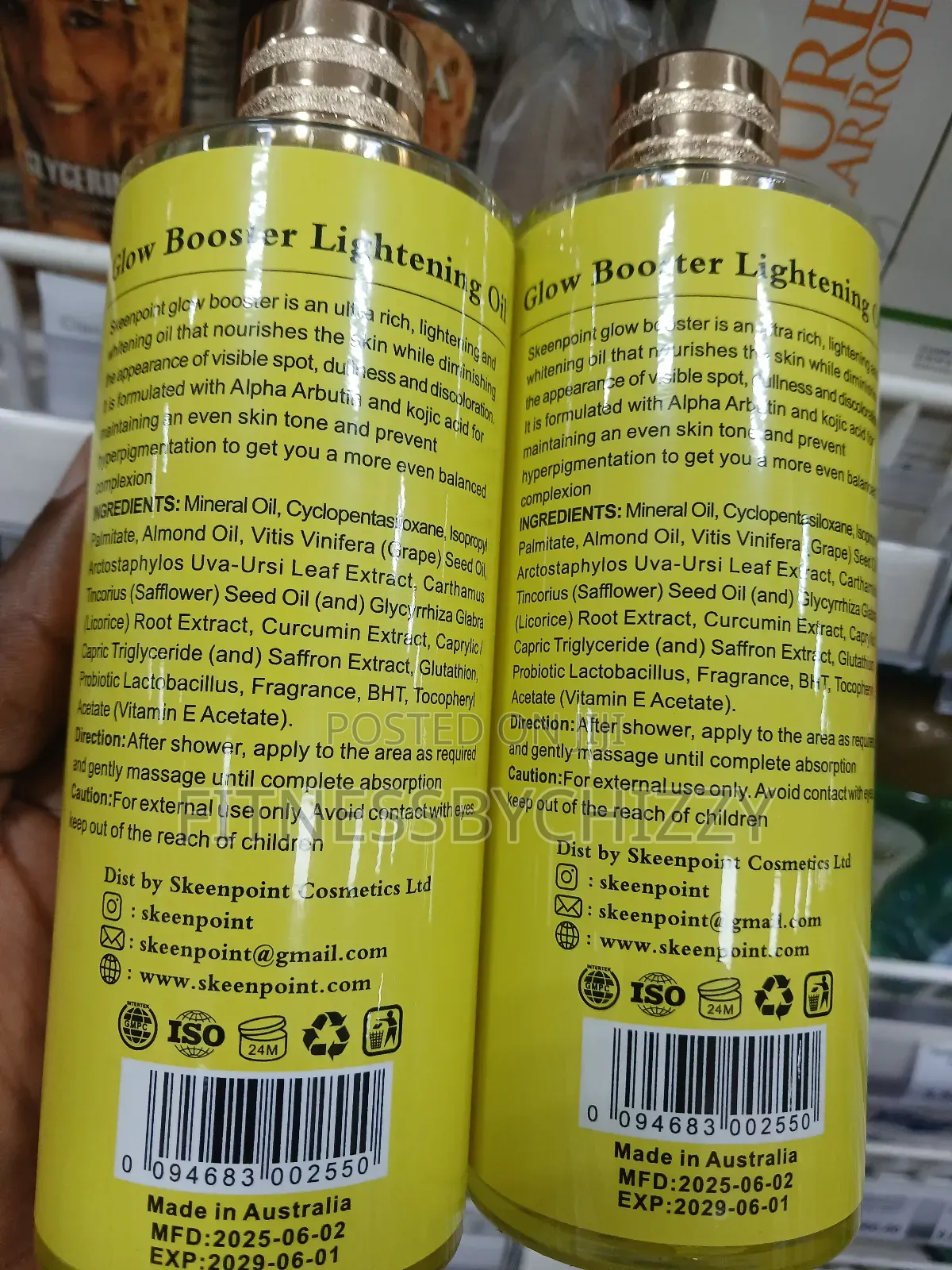 Skeenpoint Glow Booster Lightening Oil X 300ml