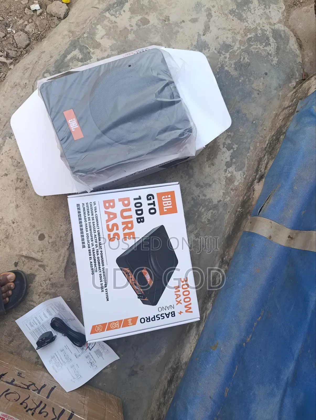 JBL Car Subwoofer Under Seat Woofer