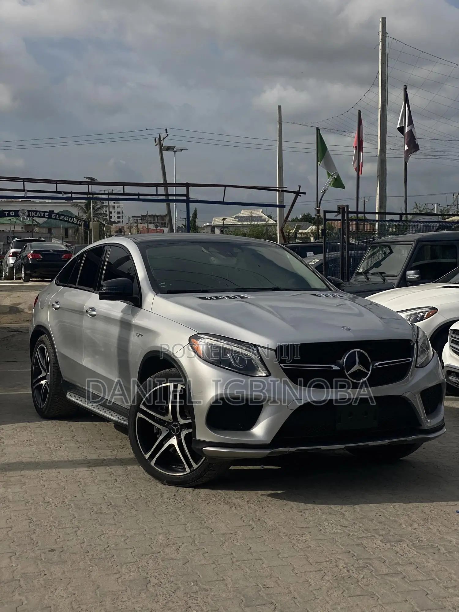 Mercedes-Benz GLE-Class AMG GLE 43 4MATIC 2017 Silver