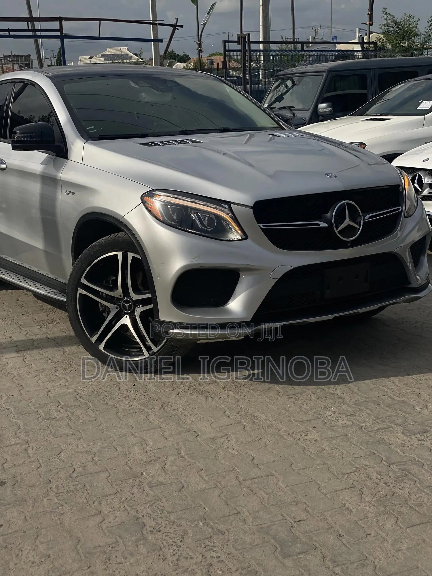 Mercedes-Benz GLE-Class AMG GLE 43 4MATIC 2017 Silver