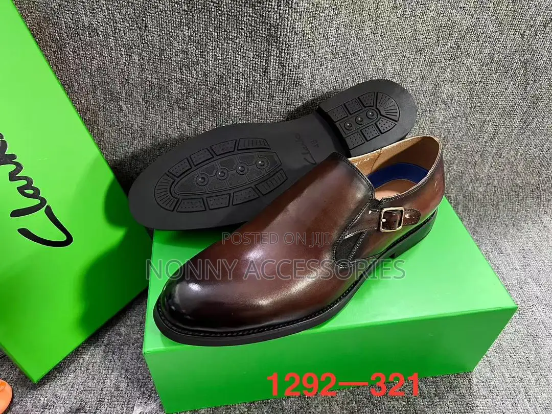 100% Leather Clarks Shoe – Smart Corporate Footwear Size 41–46