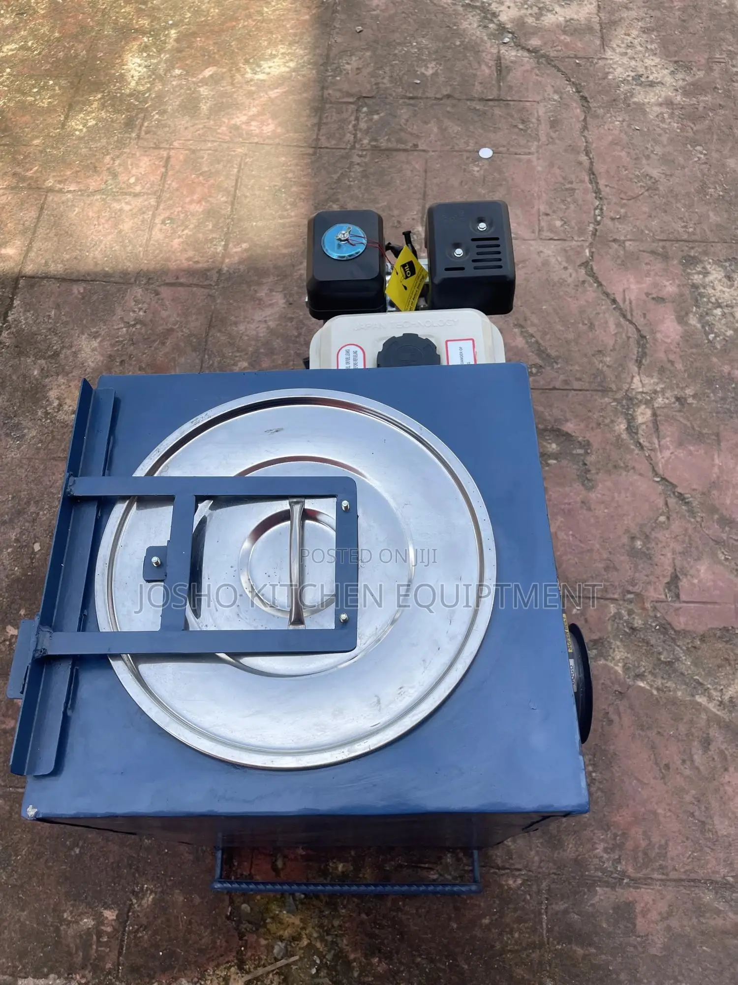 Yam Pounding Machine Using Petrol