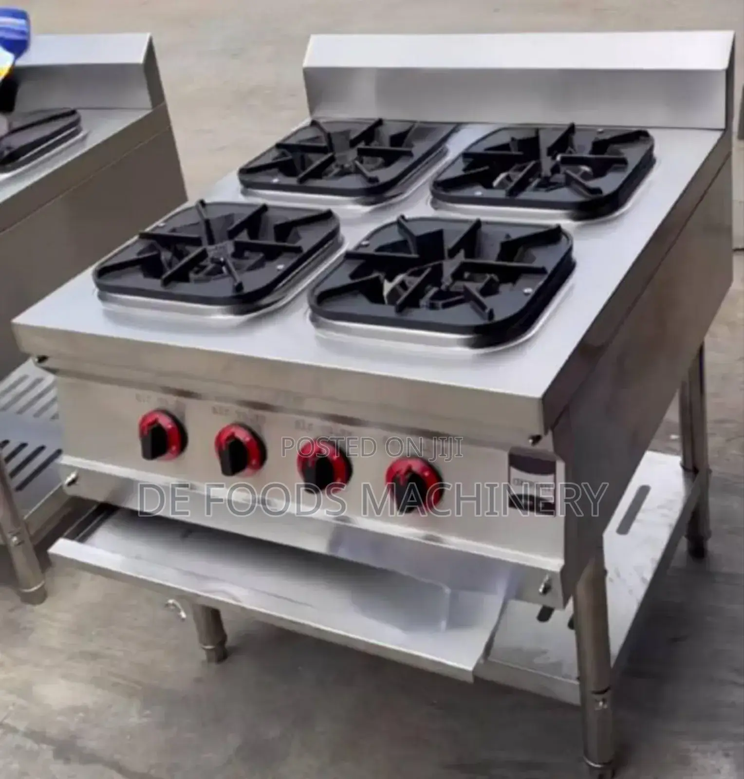 Industrial 4 Burner Cooker