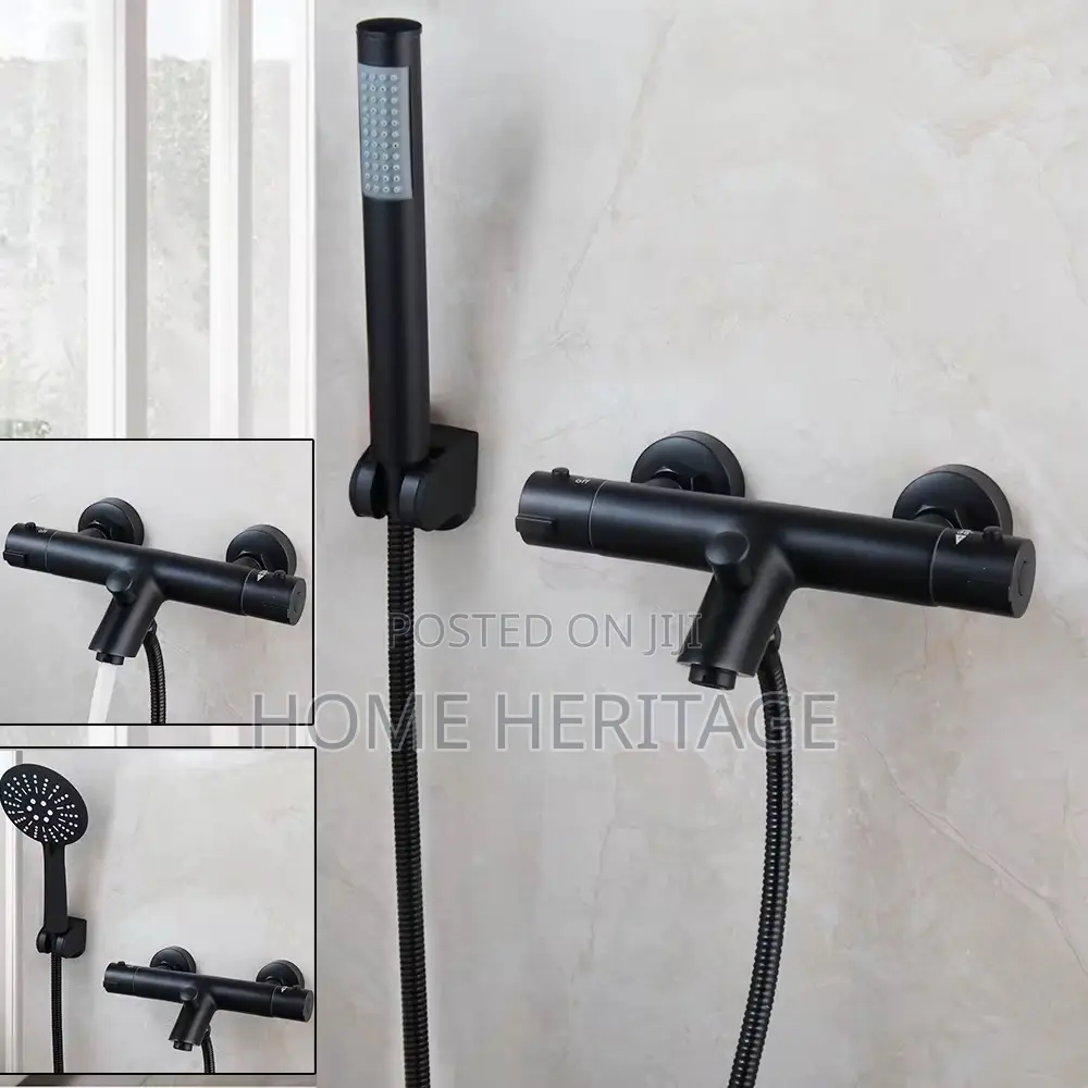 Temostatic Bathtub Mixer Tap