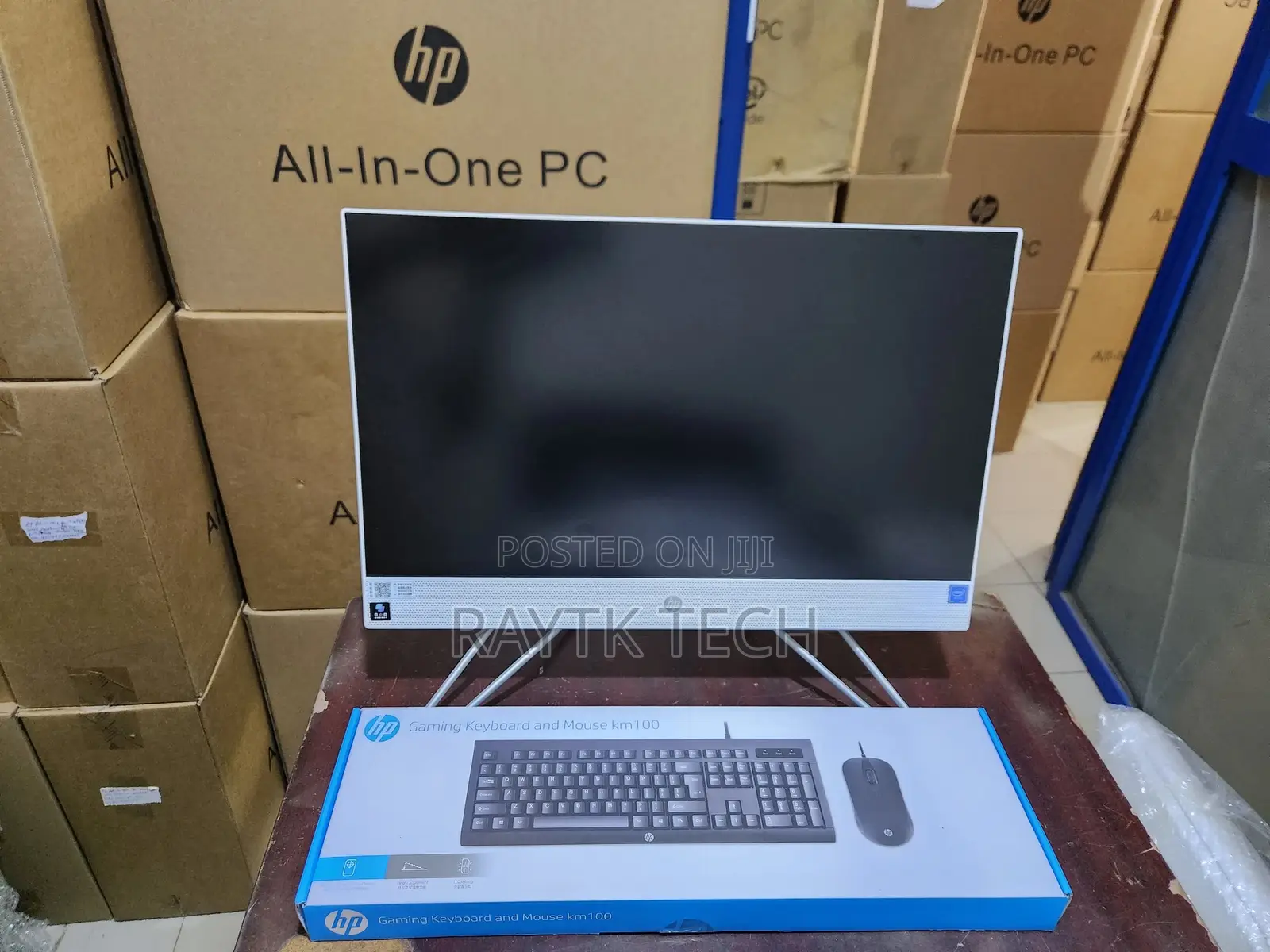 New Desktop Computer HP 200 G4 All-in-One 8GB Intel Celeron SSD 256GB