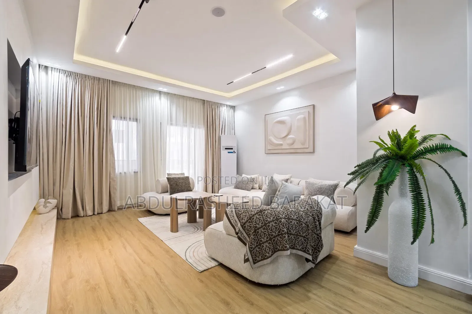Cozy and Beautifully Furnished 3bedroom With Balcony