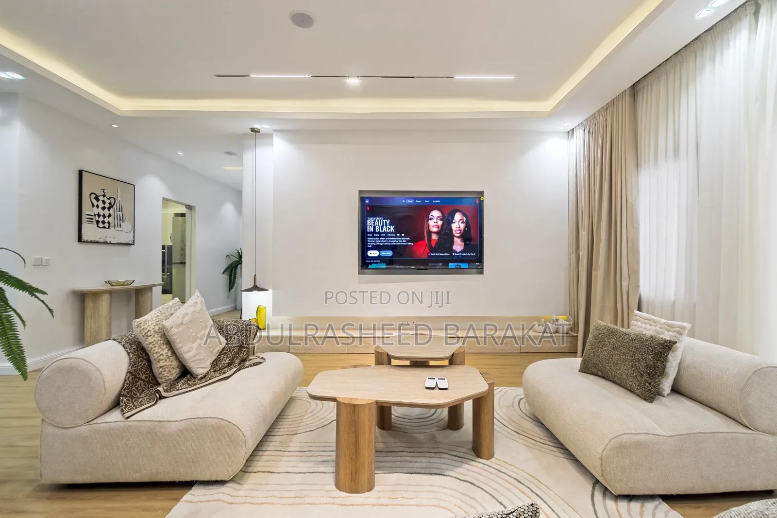 Cozy and Beautifully Furnished 3bedroom With Balcony