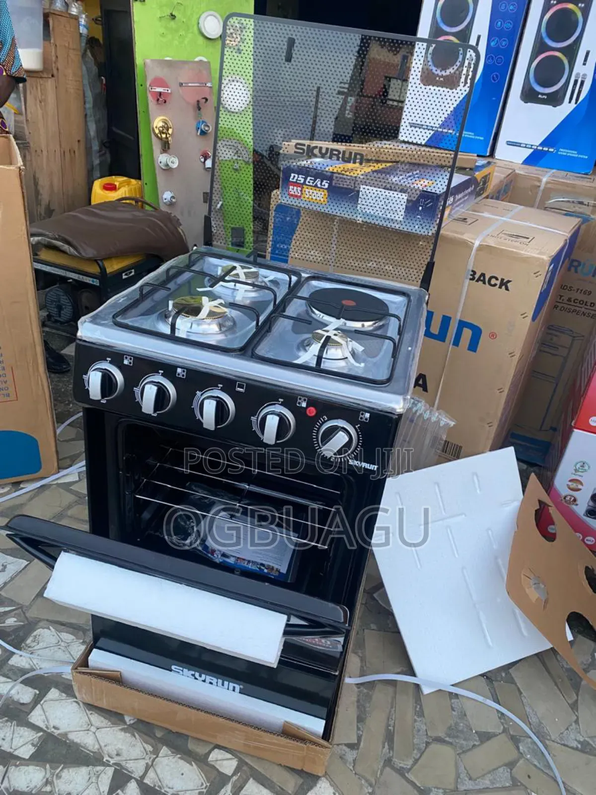 Skyrun 4 Burner Gas Cooker