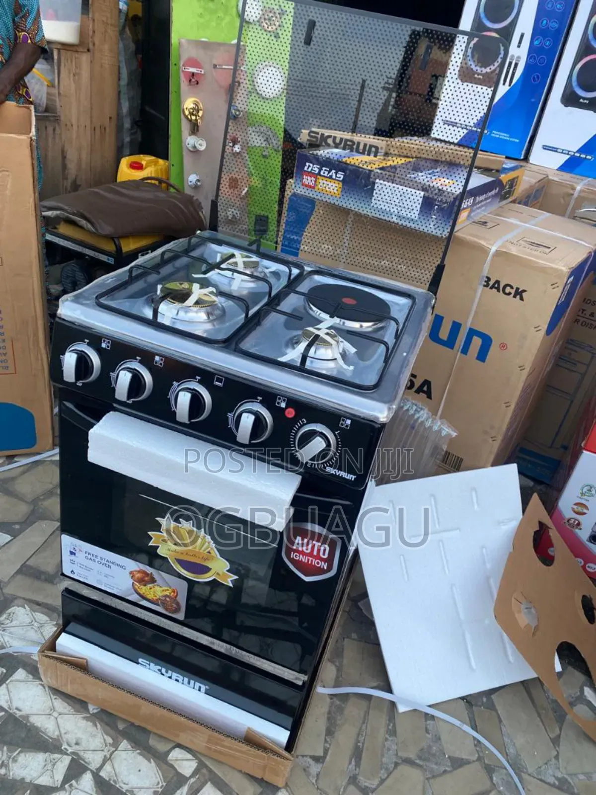 Skyrun 4 Burner Gas Cooker