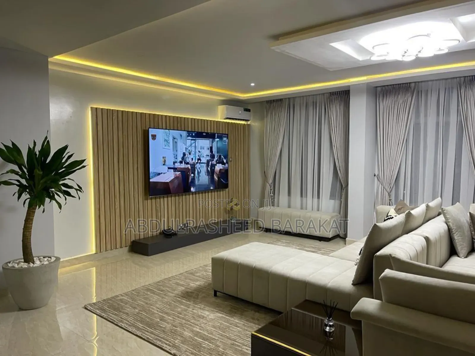Luxury Three Bedroom Apartment With Swimming Pool, Balcony and Gym