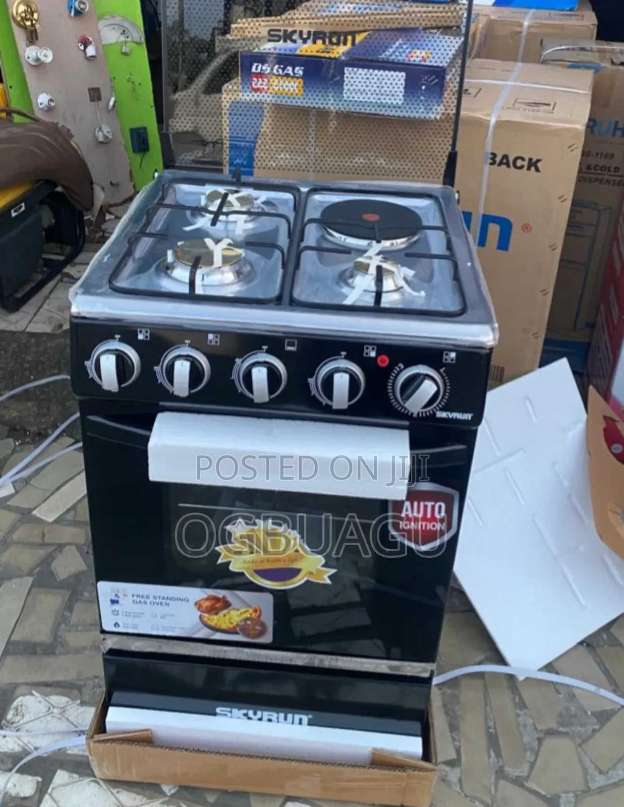 Skyrun 4 Burner Gas Cooker