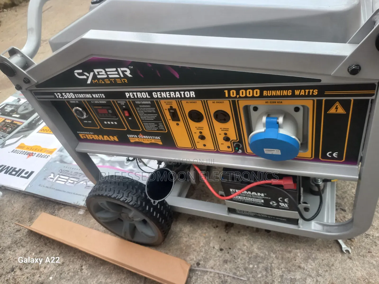 Firman 12.5kva Cyber Master Generator for Heavy Duty Loads 5 Year's W