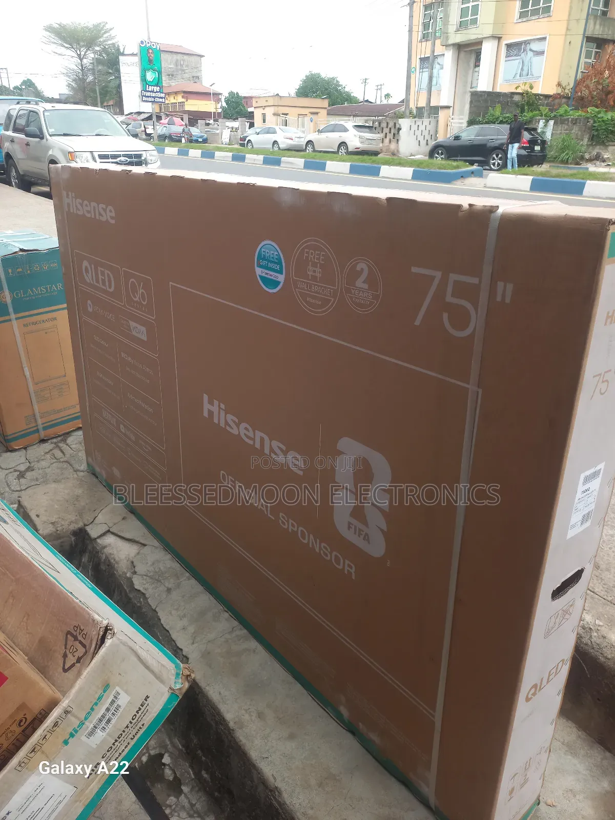 Hisense Qled 75inches Smart Television Q6 Series 5 Year's Company W