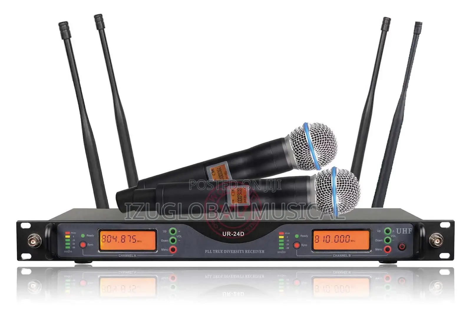 Shure Ur-24d Digital Uhf Wireless Microphone