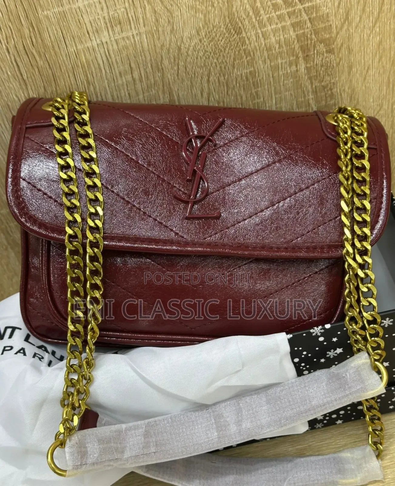 Ysl Luxury Women's Handbags Best Quality Well Banded