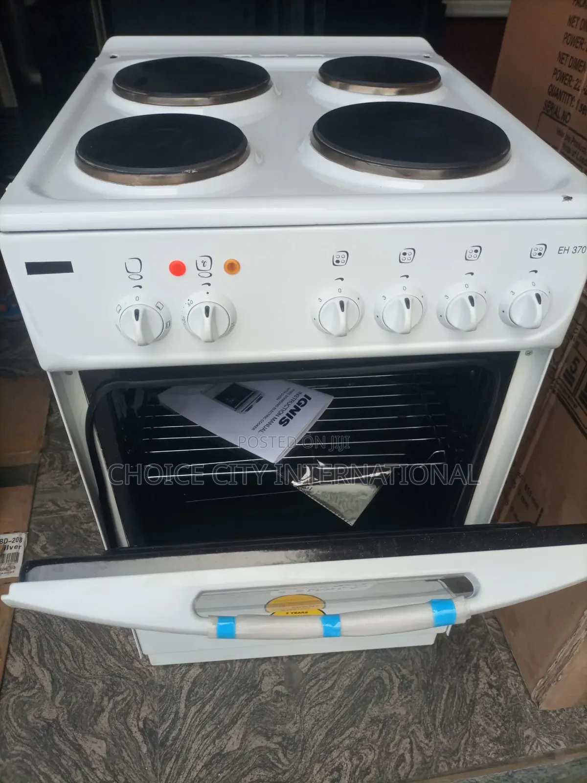 Ignis Standing Electric Cooker and Oven